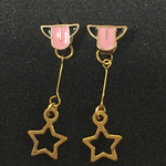 あっかんべーからstarピアス