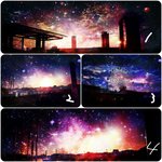 宇宙加工　ポストカード　5枚組