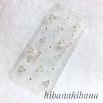 あやか様専用ページ ✳︎リボンと小さな三角形✳︎のiPhoneケース［ iPhoneSE ］ 