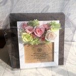 ★送料無料★クリアケース入り！プリザーブドフラワーAngel'ｓ Little Smile