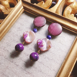 紫ピアス