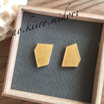 【新作‼️】△ゴールドカラフルイヤリング