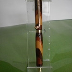 寄せ木調回転式オリジナルボールペン（ゴルフ）