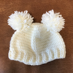 ポンポンくまさんニット帽