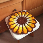 ♡×50【再販×6】レトロでカラフルなお花円座　wlyoy