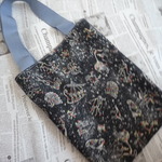 ハンドメイド■リバティケヴィン×wガーゼ お買い物ミニバッグ