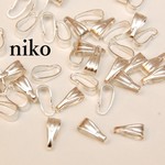 バチカンパーツ/留具/50個/シルバー