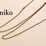 ボールチェーンネックレス/5本/70cm/金古美