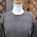【にしやん様専用】グレンチェック♣️斜めポケットOP