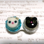 [再販]　猫のコンタクトケース