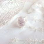 パープルきらめきリング