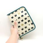 B6サイズの手帳・ブックカバー（ワイド）「オセロねこ」