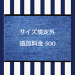 サイズ規定外・追加料金５００