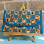 【年始sale】通帳ケース くまちゃんの顔