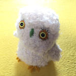 食いしん坊のシロフクロウ