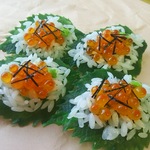 イクラご飯のバレッタ
