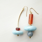 【アシンメトリーシリーズ】stonemarble × goldtube