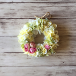 アートフラワーリース・アジサイ