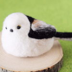ぽってりシマエナガ　野鳥