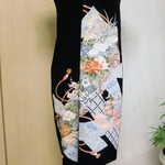 TW24  着物リメイク   チュニックワンピ
