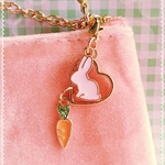 I ♡うさぎさんの贅沢チャーム 🐰💝ニンジンつき