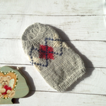 アーガイル柄犬セーター