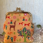 アニマル柄のがま口財布👛