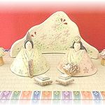 陶器製　お雛様「万葉・大」