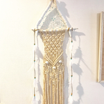 driftwood&macramé tapestry