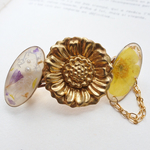 大人可愛いflowerバレッタ