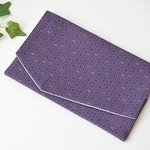 ふくさ・通帳ケース・チケット袋　麻の葉文様・麻の葉柄