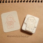 handmadeでプレゼント：消しゴムはんこ。