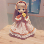 オビツ11＊ブリティッシュワンピース