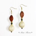 再販♡✳︎レトロモダン✳︎大ぶりピアス