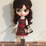 再販♪ 22センチドール オーバースカート4点セット トラッドガール