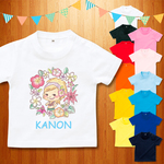 トロピカル☆ガール(名入れ半袖Tシャツ)
