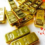 金の延べ棒★金塊★ミニチュア10個セット