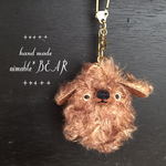 たまご犬ホルダー★モフモフワンコ(トイプードル風)