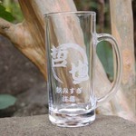 【guest-2b3604ca専用】自分の名前がはいった、ビールジョッキ