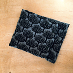 北欧の森 ガーゼのネックウォーマー兼スタイ ブラック