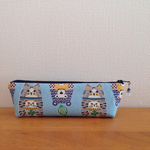 くま&ねこマトリョーシカのペンケース