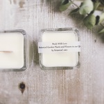 wood wick soy candle