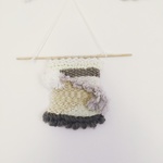 WOVEN WALL HANGING -gray-003
