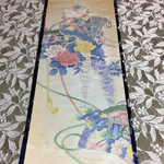 着物リメイクテーブルランナー