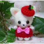 ✿抹…様オーダー分✿あみぐるみ✿チワワちゃん♪