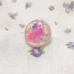 vintage ring 💜かすみ草