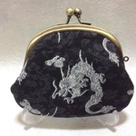 【Y様御予約品】龍柄のがま口財布