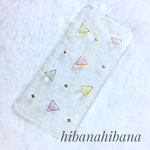 ✳︎三角形と小さな四角形✳︎のiPhoneケース ［ iPhone6・iPhone6s ］ 
