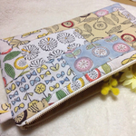 admiパッチワーク＊25cmポーチ