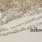 ハートのチェーン✳１ｍシルバー